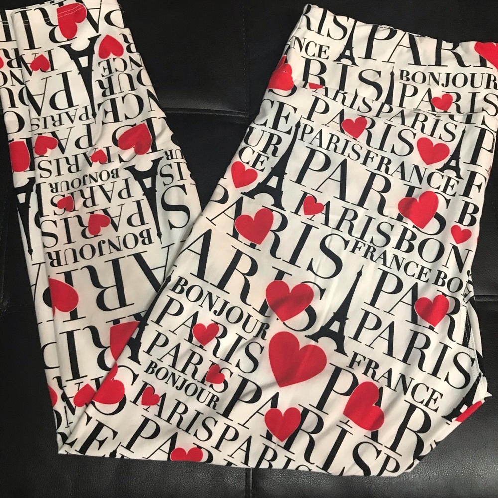 NWOT Valentines Lularoe Leggings